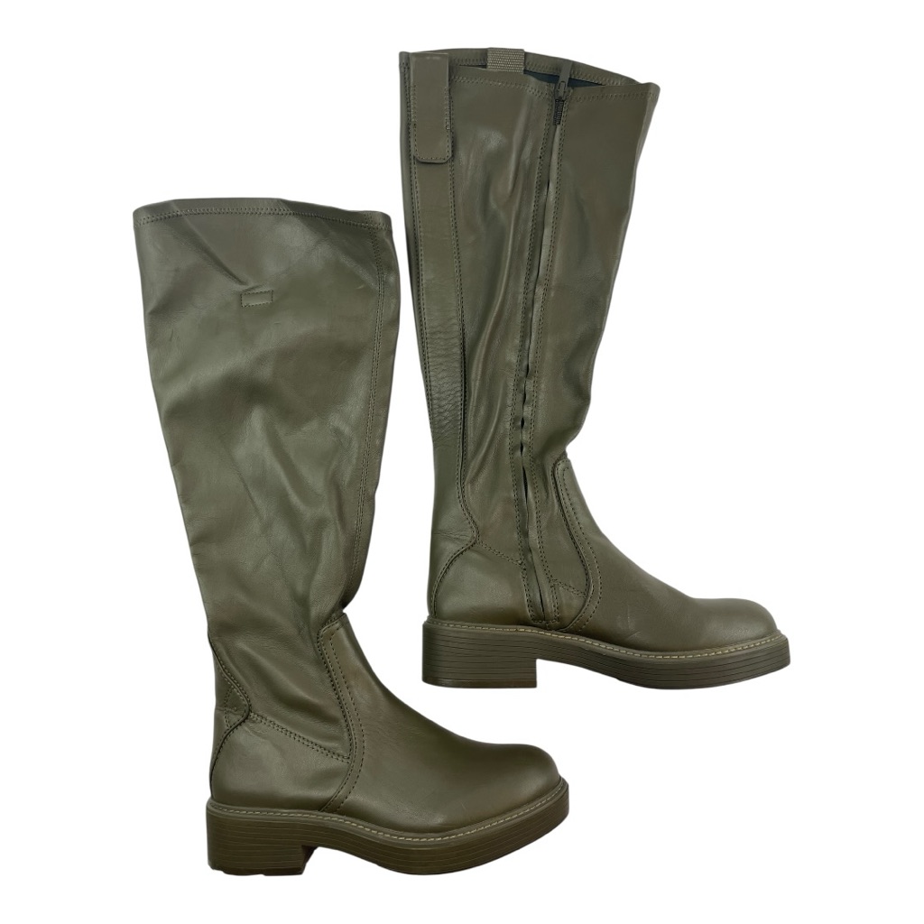 Franco Sarto Keaton Women’s Riding Round Toe Zip-Up Boots Shoes 8 M New